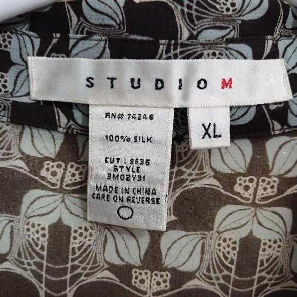 Beautiful Sheer Silk Blouse - Picture 5 of 5